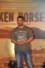 Aamir Khan at the trailer launch of Vidhu Vinod Chopra